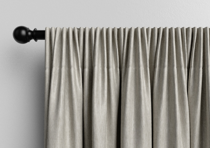 Genoa Faux Silk (Blackout), Sterling Shimmer - Made to Measure Curtains - Image 9